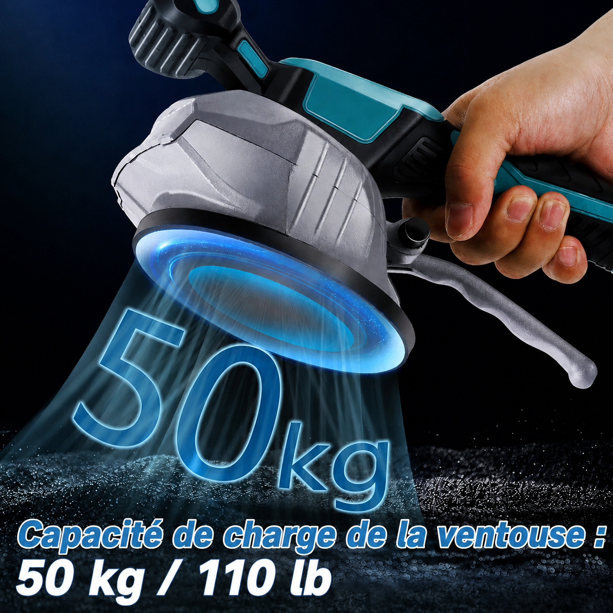Ventouse Vibrante Carrelage Sans Fil