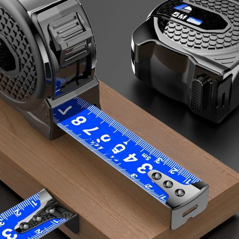 Mètre Rétractable Précision 5M - Acier Inoxydable