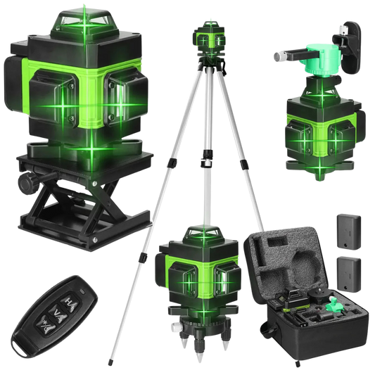 Niveau Laser 4D - 16 Lignes Auto-Nivelant 360°