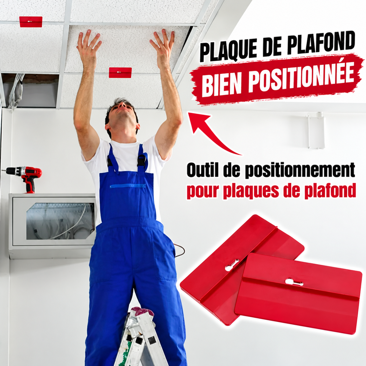 Support Placo Plafond – Plaque de Maintien