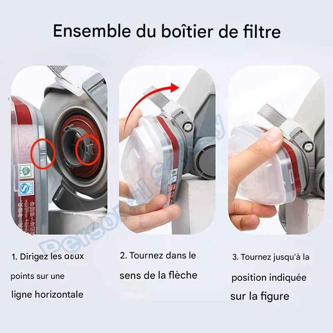 Masque Respirateur - Protection Peinture & Résine