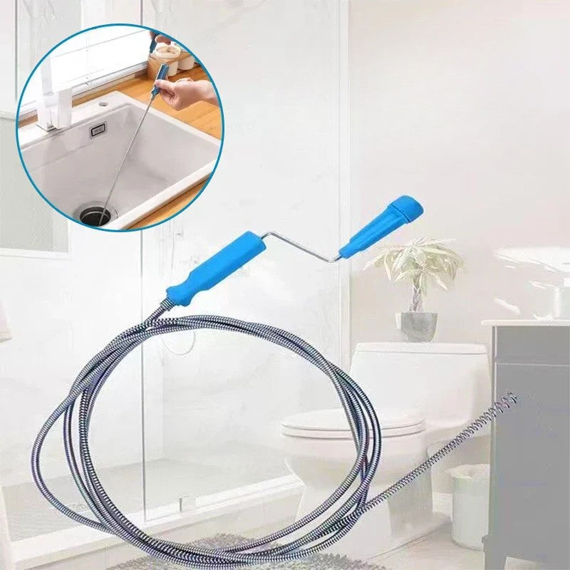 Outil Débouchage Multifonctionnel - Ressort Métal Flexible