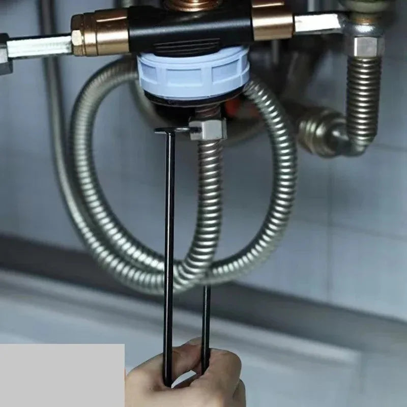 Clé Évier 5-en-1 - Outil Multifonctionnel