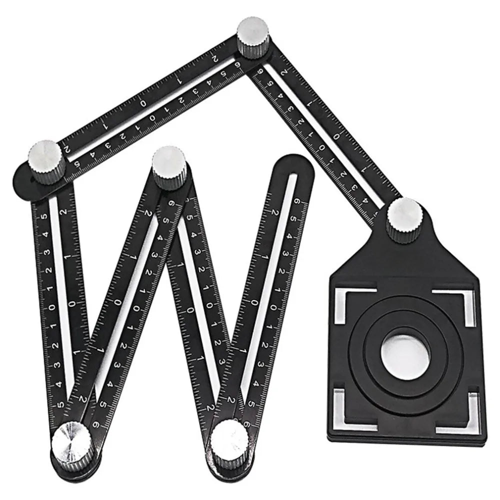 Règle Multi-Angles Aluminium Pliable