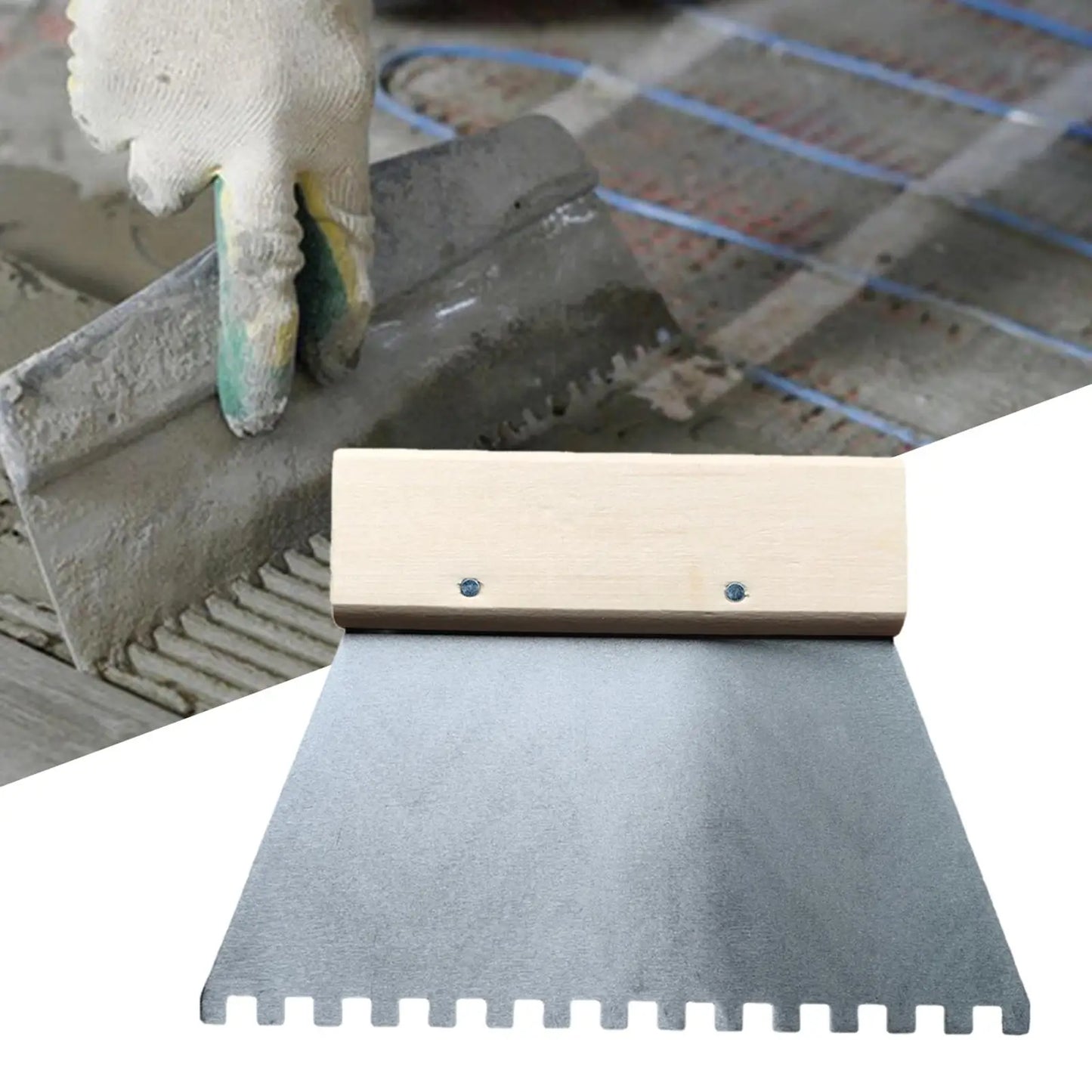 Spatule Crantée  Carrelage - Acier