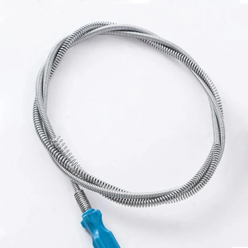 Outil Débouchage Multifonctionnel - Ressort Métal Flexible