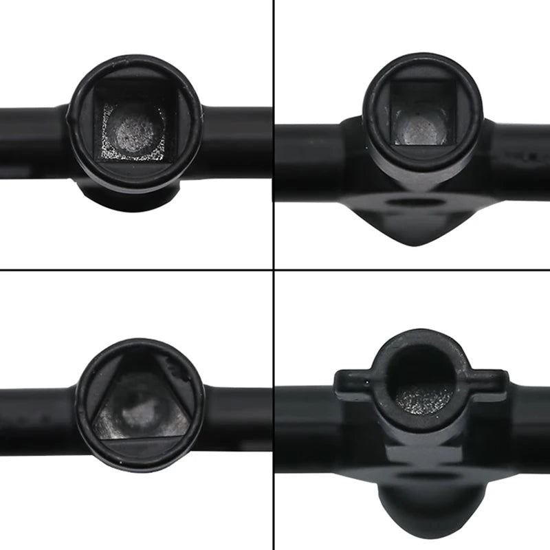 Multi-function Cross Spanner Mini Portable Three Hexagonal Internal Triangle Key Plumber's Spanner Quality Maintenance Tools