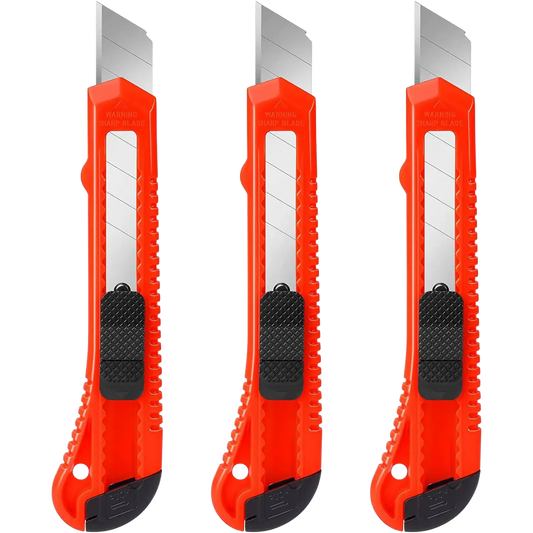 Lot 3 Cutters Rétractables.
