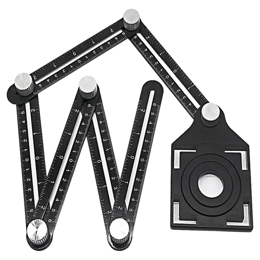 Règle Multi-Angles Aluminium Pliable