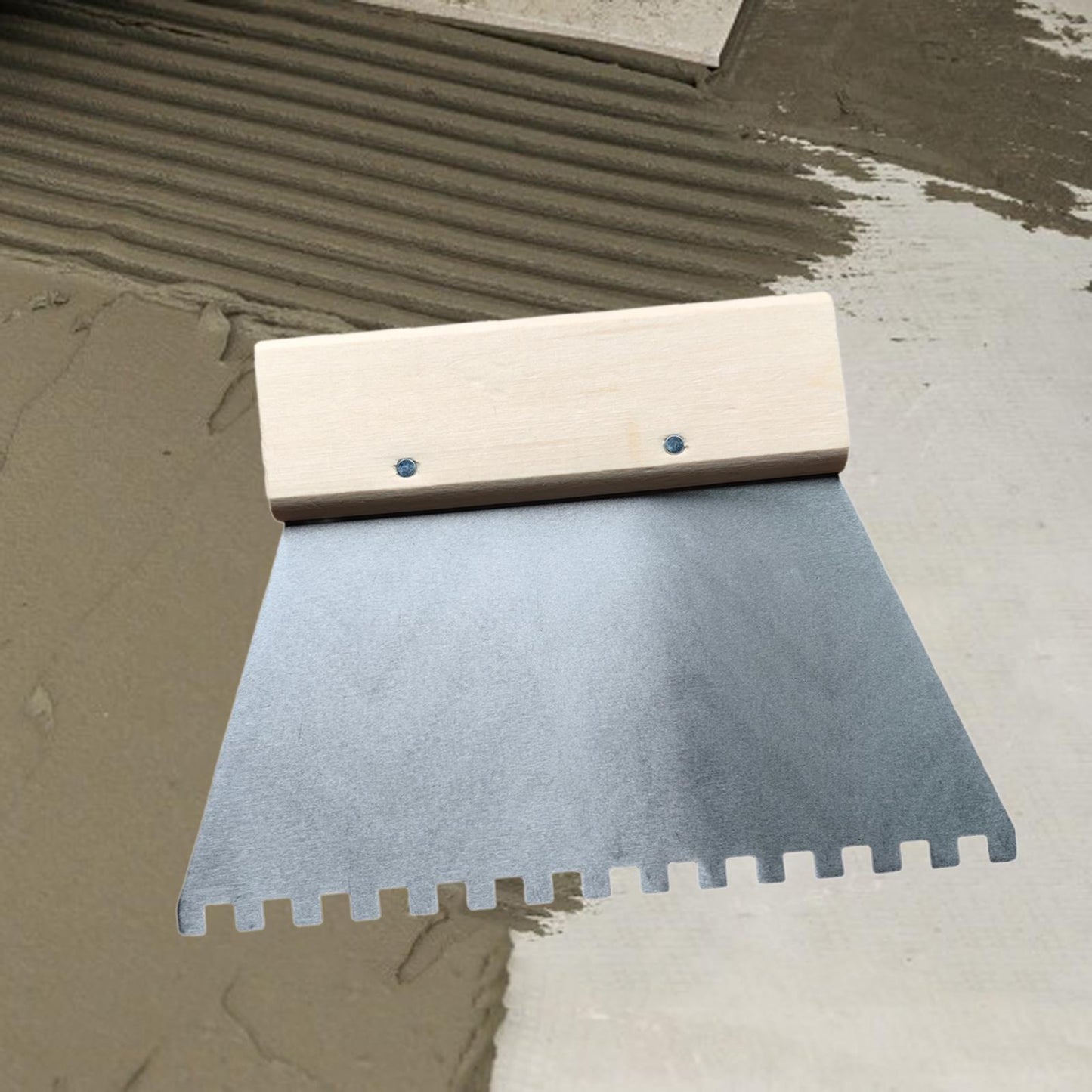 Spatule Crantée  Carrelage - Acier