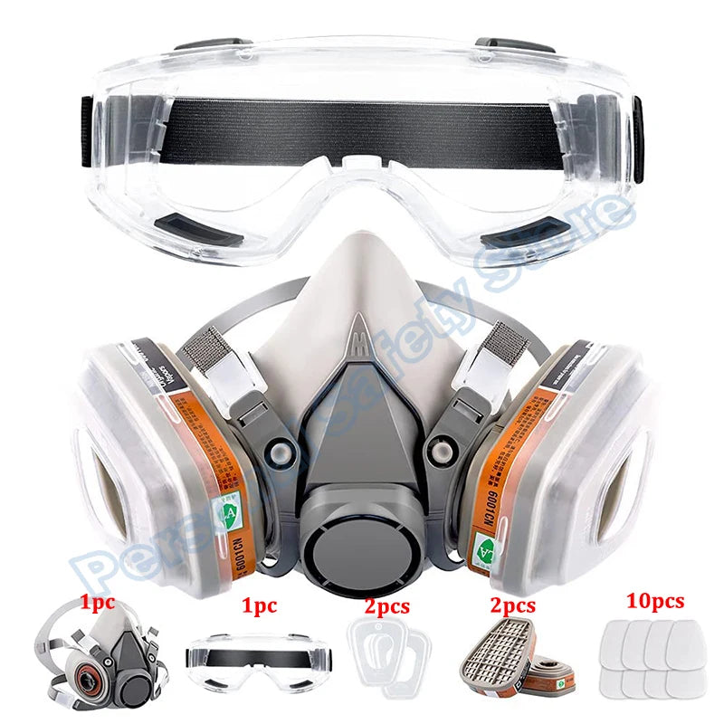 Masque Respirateur - Protection Peinture & Résine