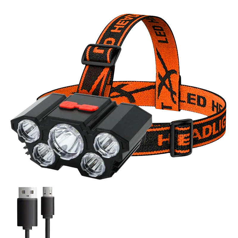 Lampe Frontale LED  Rechargeable Plomberie