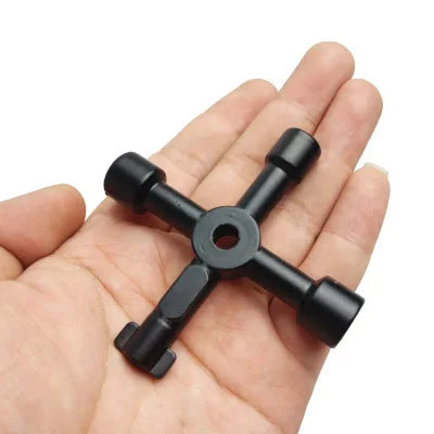 Multi-function Cross Spanner Mini Portable Three Hexagonal Internal Triangle Key Plumber's Spanner Quality Maintenance Tools