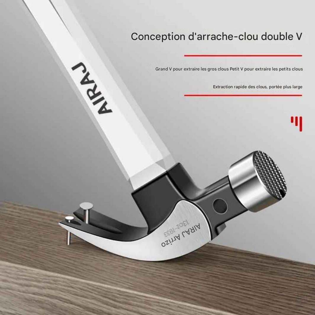 Marteau à Griffe Acier Manche Anti-Dérapant